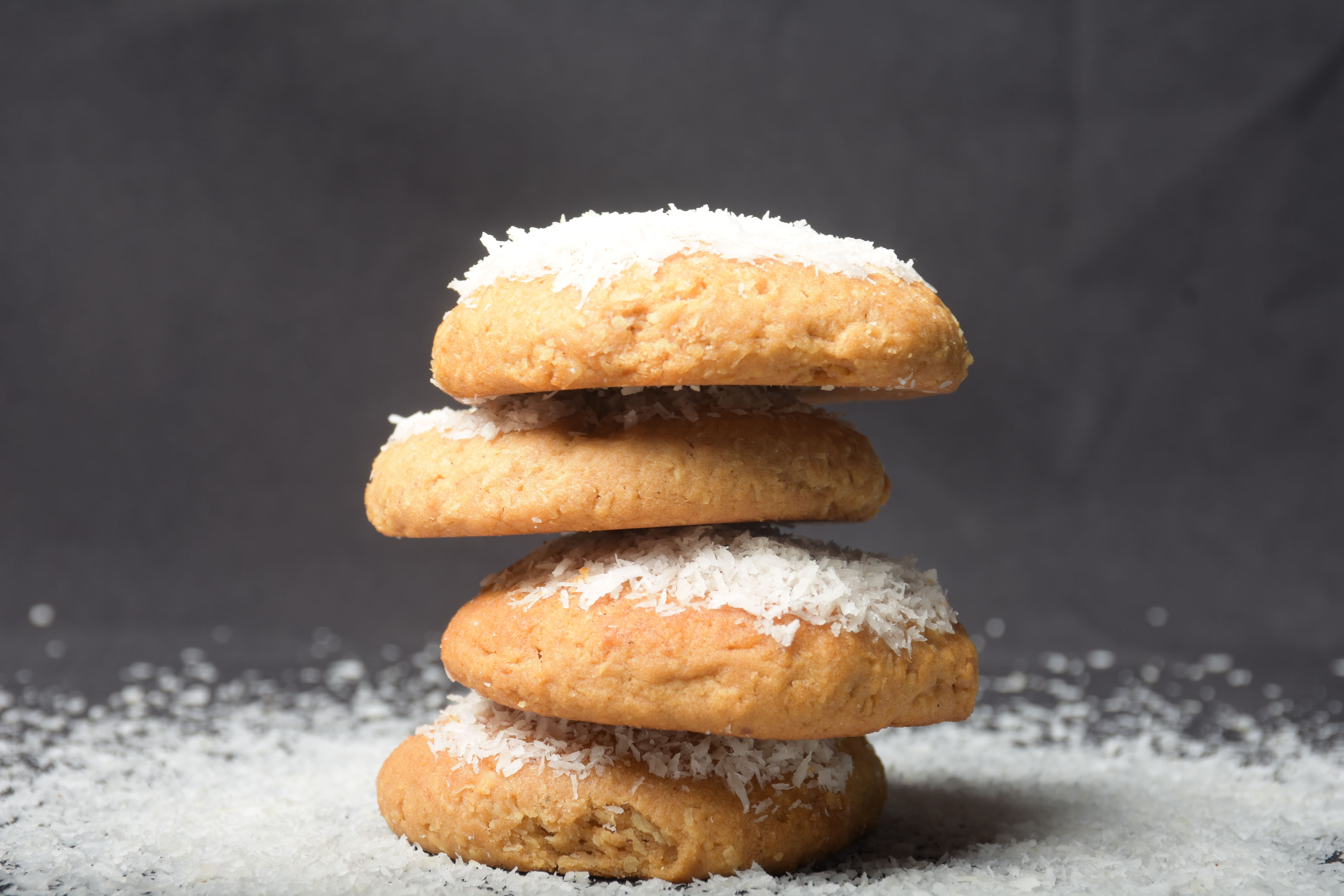 Coconut Oats Cookies